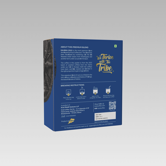 Kalinga Gold Cold Brew Bags | Pack of 5
