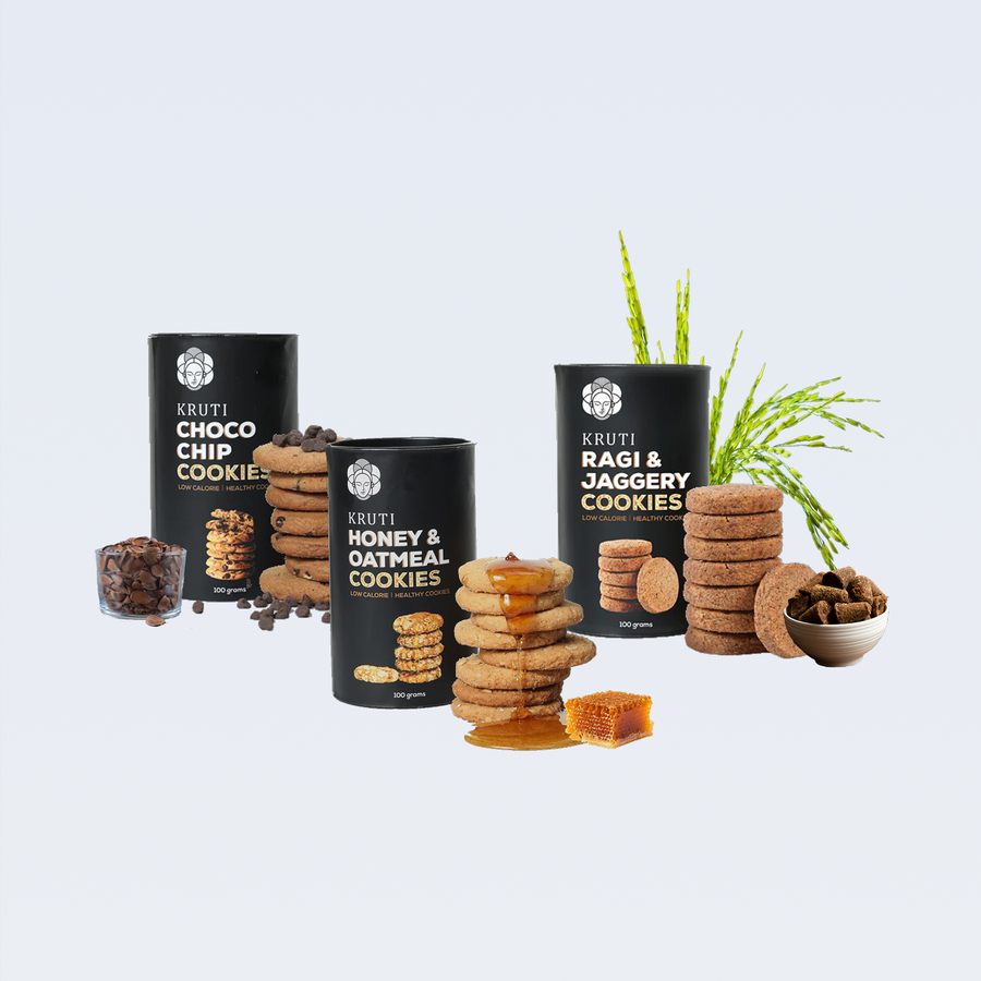 Ragi & Jaggery Cookies