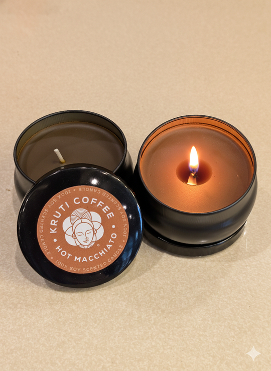 Hot Machhiato 100% Soy Scented Coffee Candles || Burns for 34hrs