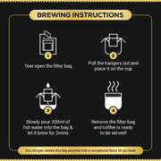 Kalinga Gold Drip Bags | Pack of 5