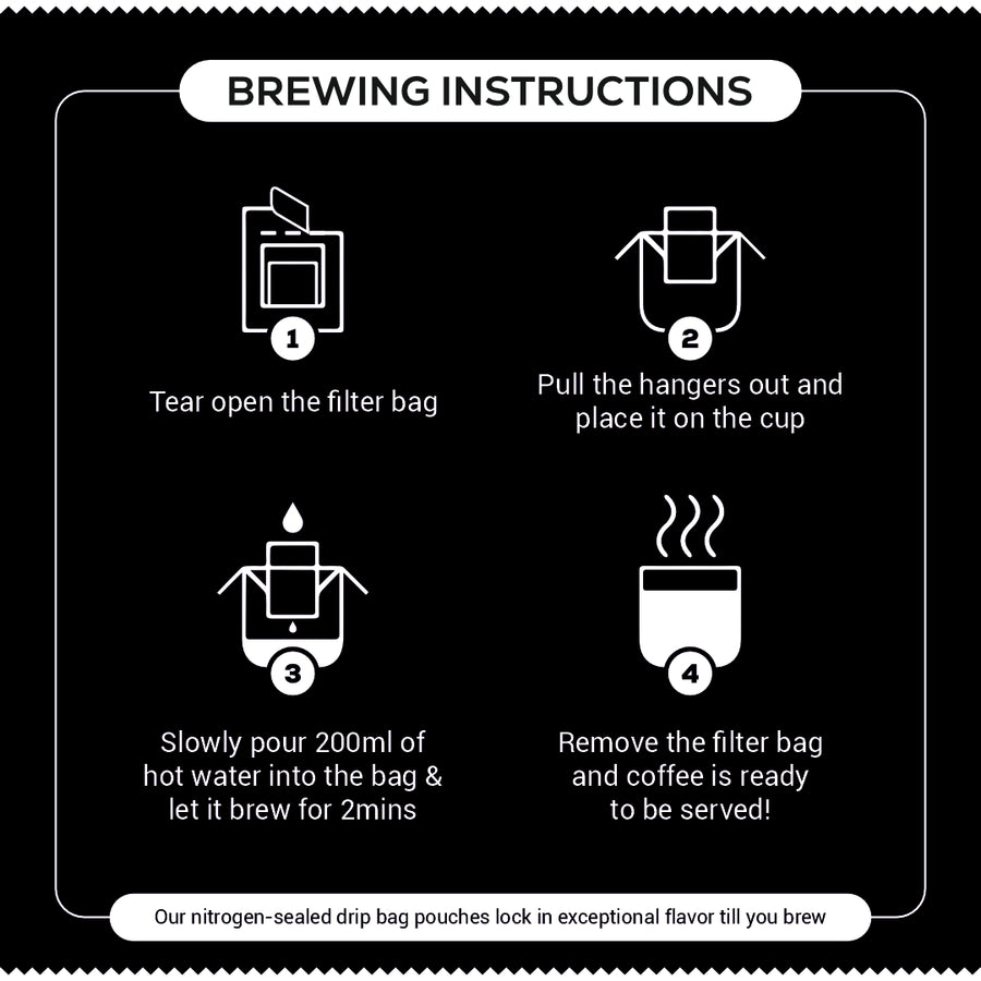 Koraput Light Drip Bags | Pack of 5