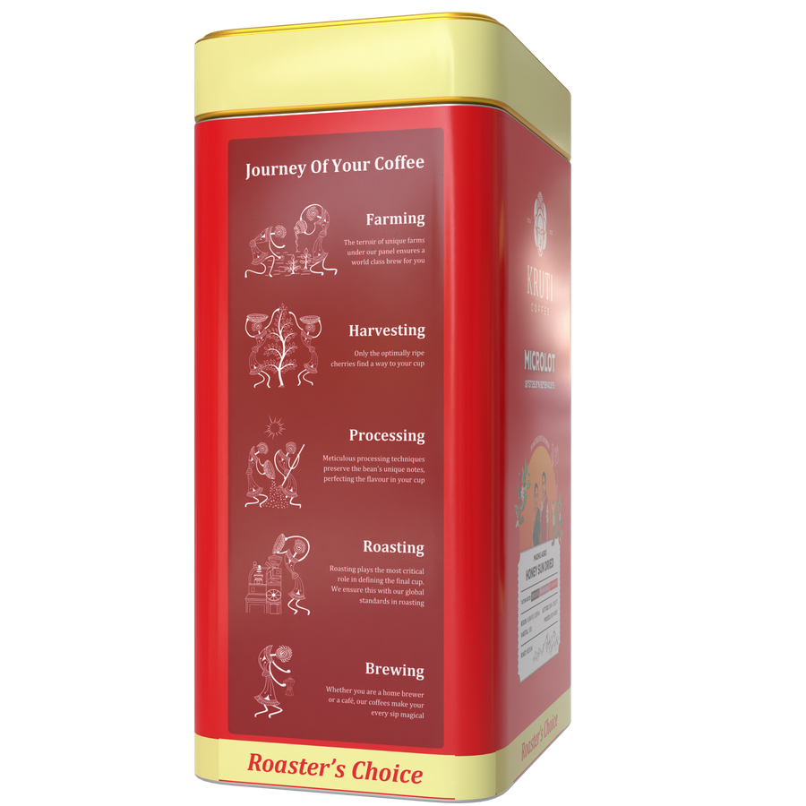 Madhu Agro Honey Sundried | Single Origin Microlot | Koraput | Medium Roast | 250 G