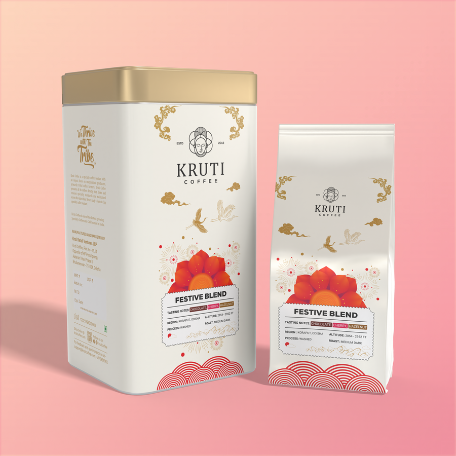 Kruti Coffee Festive Blend | Signature Blend |  250 G