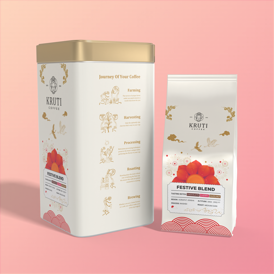 Kruti Coffee Festive Blend | Signature Blend |  250 G
