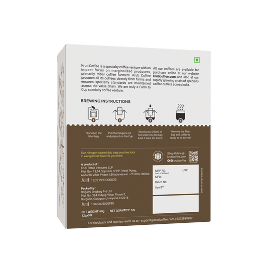 Koraput Arabica Blend Drip Bags | Pack Of 5