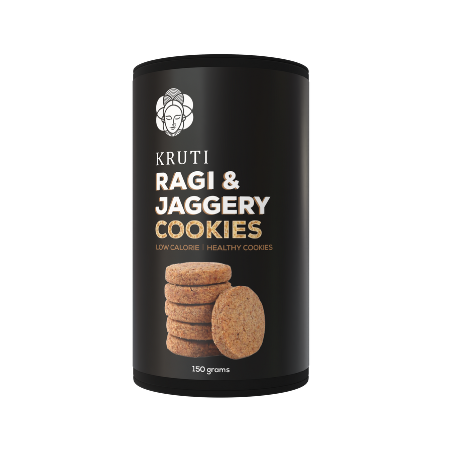 Ragi & Jaggery Cookies