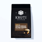Kruti Coffee - Premium South Indian Filter Coffee Blend, Dark Roast, 250G