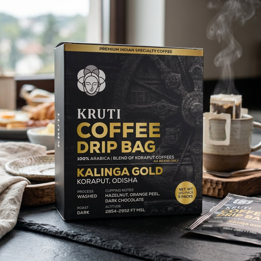 Kalinga Gold Drip Bags | Pack of 5