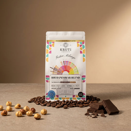 Bhubaneswar Blend Trial Pack | Signature Blend | 100 G Whole Beans