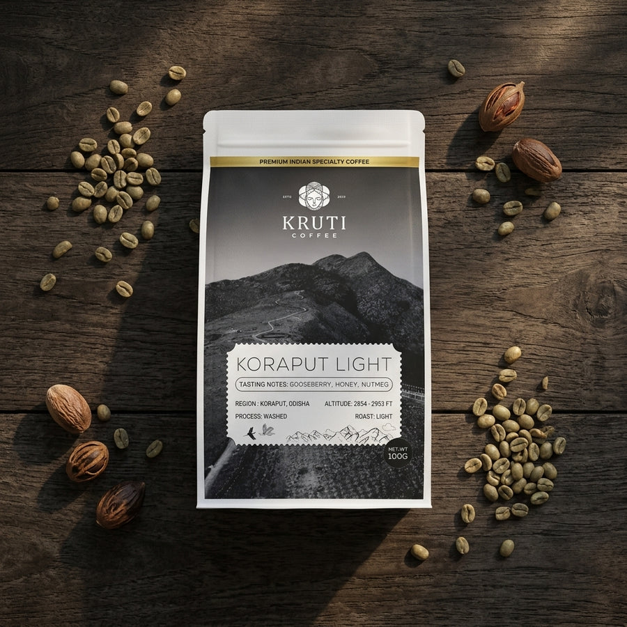 Koraput Light Trial Pack | Single Origin | 100 G Whole Beans