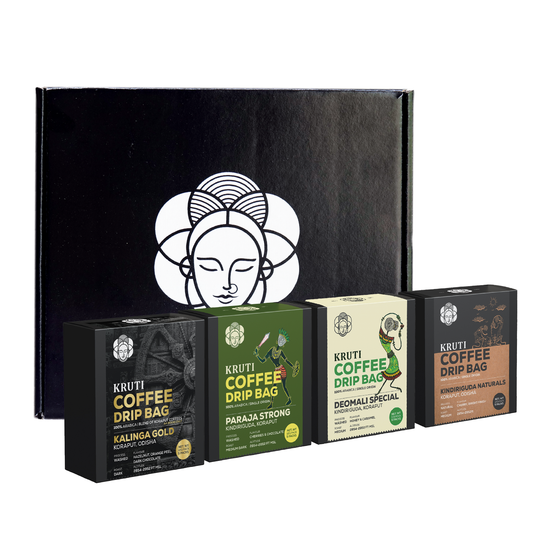 Kruti Coffee - Festive Gift Box - Drip Bag Set - Kruti Coffee