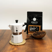 Kruti Coffee - Starter Brewing Kit - Moka pot