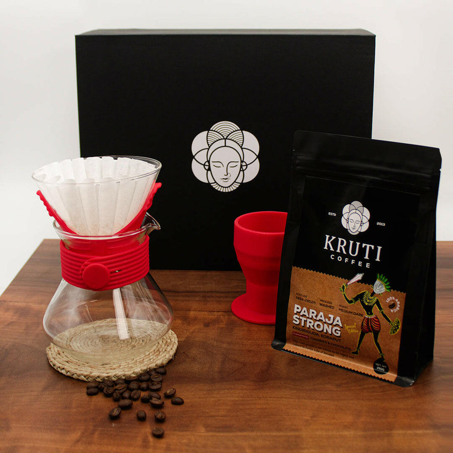 Kruti Coffee - Starter Brewing Kit - Kalita Wavestyle
