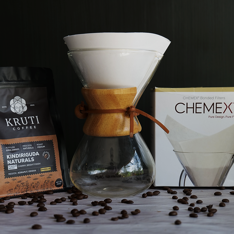 Kruti Coffee - Starter Brewing Kit - Chemex